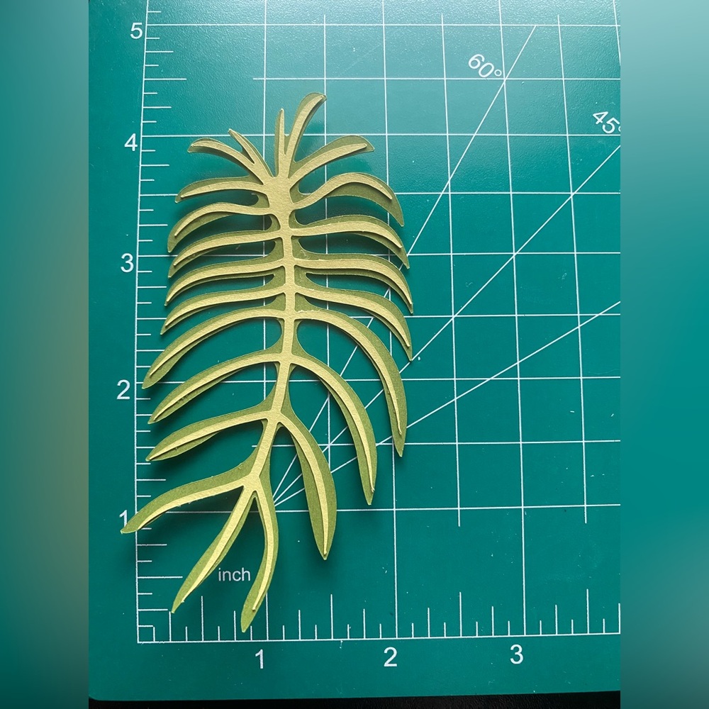 3D Magnet Tortum Tropical Leaf